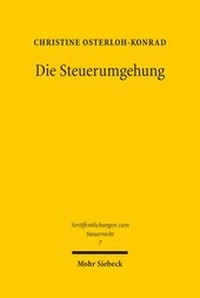 Bild: Die Steuerumgehung - Mohr Siebeck