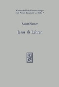 Cover: Jesus als Lehrer - Mohr Siebeck