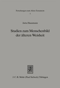 Cover: Studien zum Menschenbild der &auml;lteren Weisheit (Spr 10ff) - Mohr Siebeck