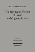Cover: The Septuagint Version of Isaiah and Cognate Studies - Mohr Siebeck