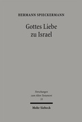 Cover: Gottes Liebe zu Israel - Mohr Siebeck