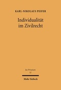 Bild: Individualitaet im Zivilrecht - Mohr Siebeck