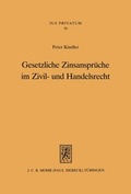 Bild: Gesetzliche Zinsansprueche im Zivil- und Handelsrecht - Mohr Siebeck