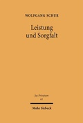 Bild: Leistung und Sorgfalt - Mohr Siebeck