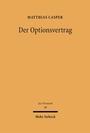 Cover: Der Optionsvertrag - Mohr Siebeck