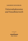 Bild: Universalsukzession und Vonselbsterwerb - Mohr Siebeck