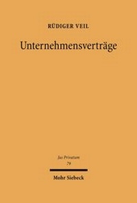 Abbildung von: Unternehmensvertraege - Mohr Siebeck