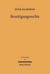 Bild: Beseitigungsrechte - Mohr Siebeck
