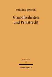 Bild: Grundfreiheiten und Privatrecht - Mohr Siebeck