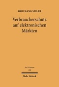 Bild: Verbraucherschutz auf elektronischen Maerkten - Mohr Siebeck