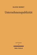Cover: Unternehmenspublizit&auml;t - Mohr Siebeck