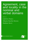 Cover: Agreement, case and locality in the nominal and verbal domains - Freie Universit&auml;t Berlin Universit&auml;tsbibliothek