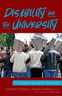Enlarge image Cover: Disability and the University - Peter Lang Verlag