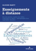 Cover: Enseignements &agrave; distance - Peter Lang Verlag