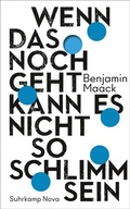 Cover: Wenn das noch geht, kann es nicht so schlimm sein - Suhrkamp