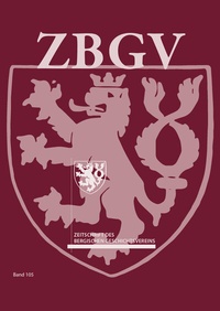 Abbildung von: Zeitschrift des Bergischen Geschichtsvereins - Verlag für Regionalgeschichte