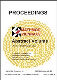 Enlarge image Cover: Proceedings MATHMOD 09 Vienna Abstract Volume - ARGESIM