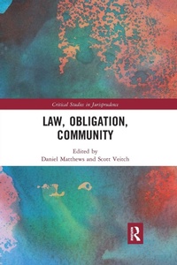 Enlarge image Cover: Law, Obligation, Community - Routledge