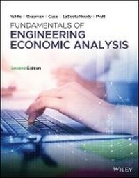 Enlarge image Cover: Fundamentals of Engineering Economic Analysis - Wiley
