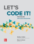 Cover: Let's Code It! Procedure 2019-2020 Code Edition - McGraw-Hill Education