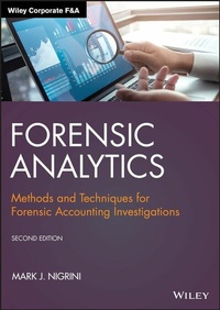Abbildung von: Forensic Analytics - Wiley