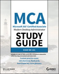Abbildung von: MCA Modern Desktop Administrator Study Guide - Wiley