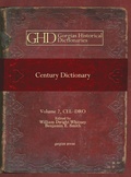 Cover: Century Dictionary - Gorgias Press