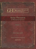 Cover: Syriac Thesaurus - Gorgias Press