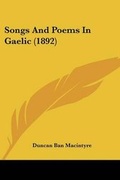 Cover: Songs And Poems In Gaelic (1892) - Kessinger Publishing
