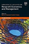 Cover: Handbook of Research on Nonprofit Economics and Management - Edward Elgar Publishing