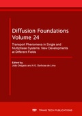 Cover: Transport Phenomena in Single and Multiphase Systems: New Developments at Different Fields - Trans Tech Publications Ltd