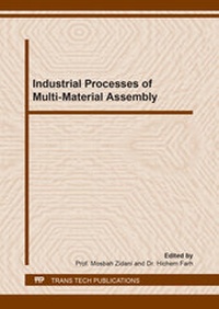 Enlarge image Cover: Industrial Processes of Multi-Material Assembly - Trans Tech Publications Ltd