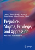 Cover: Prejudice, Stigma, Privilege, and Oppression - Springer