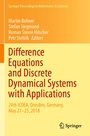 Cover: Difference Equations and Discrete Dynamical Systems with Applications - Springer