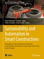 Cover: Sustainability and Automation in Smart Constructions - Springer
