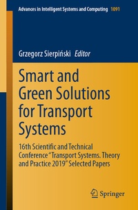 Abbildung von: Smart and Green Solutions for Transport Systems - Springer