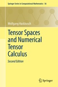 Cover: Tensor Spaces and Numerical Tensor Calculus - Springer