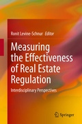 Abbildung von: Measuring the Effectiveness of Real Estate Regulation - Springer