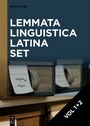 Cover: Lemmata Linguistica Latina / [Set Lemmata Linguistica Latina] - De Gruyter