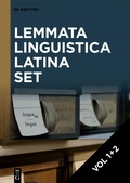 Cover: Lemmata Linguistica Latina / [Set Lemmata Linguistica Latina] - De Gruyter