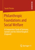 Abbildung von: Philanthropic Foundations and Social Welfare - Springer VS