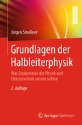 Cover: Grundlagen der Halbleiterphysik - Springer Spektrum