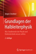Cover: Grundlagen der Halbleiterphysik - Springer Spektrum