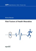Cover: Risk Factors of Health Wearables - epubli