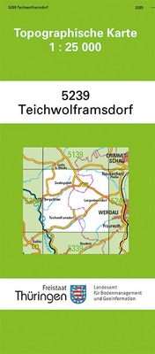 Abbildung von: Teichwolframsdorf - Thüringer Landesamt für Bodenmanagement und Geoinformation