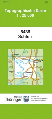 Abbildung von: Schleiz - Thüringer Landesamt für Bodenmanagement und Geoinformation