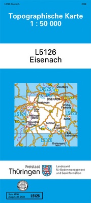 Abbildung von: Eisenach - Thüringer Landesamt für Bodenmanagement und Geoinformation