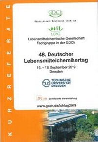 Abbildung von: 48. Deutscher Lebensmittelchemikertag - Gesellschaft Dt. Chemiker