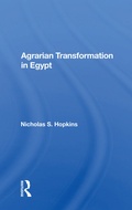 Cover: Agrarian Transformation In Egypt - Routledge