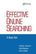 Cover: Effective Online Searching - CRC Press